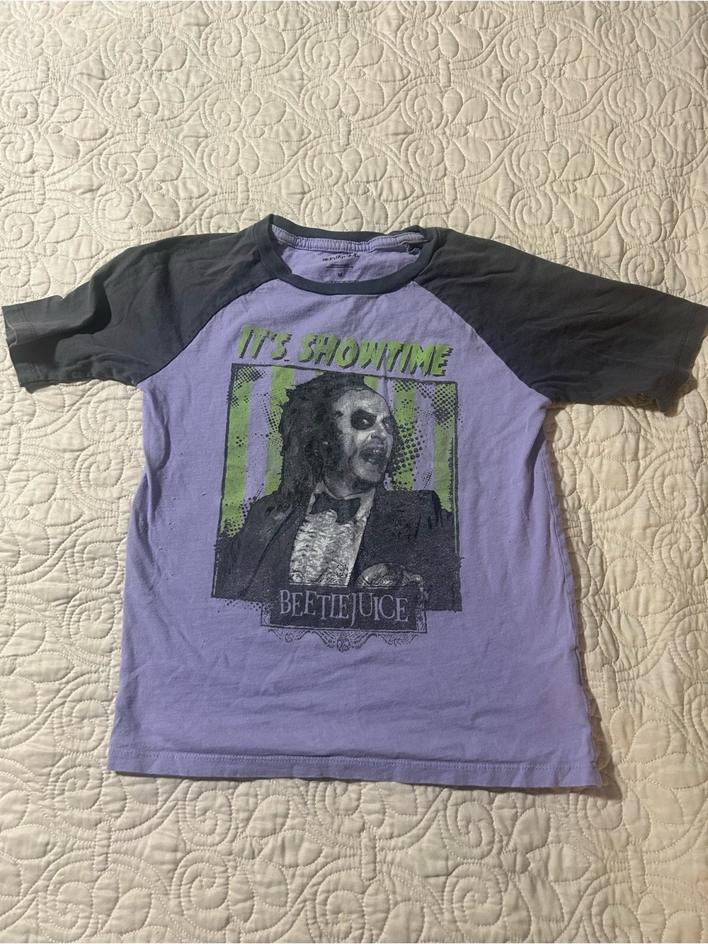 Beetlejuice Kids' Raglan Tee